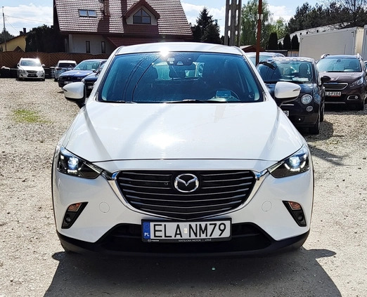 Mazda CX-3 cena 59850 przebieg: 64000, rok produkcji 2017 z Olecko małe 667